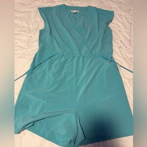 Athleta Teal Marlow Romper